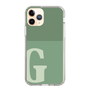 Slim Protection Case［ Original - initial two tone - G green ］