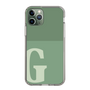 Slim Protection Case［ Original - initial two tone - G green ］