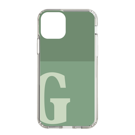 Slim Protection Case［ Original - initial two tone - G green ］