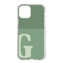 Slim Protection Case［ Original - initial two tone - G green ］