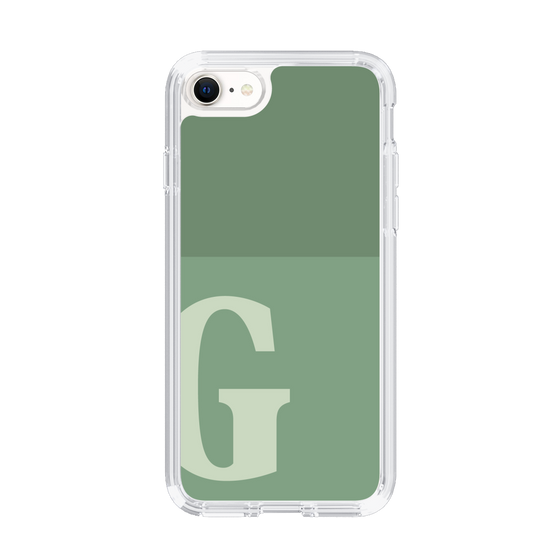 Slim Protection Case［ Original - initial two tone - G green ］