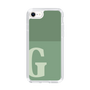 Slim Protection Case［ Original - initial two tone - G green ］