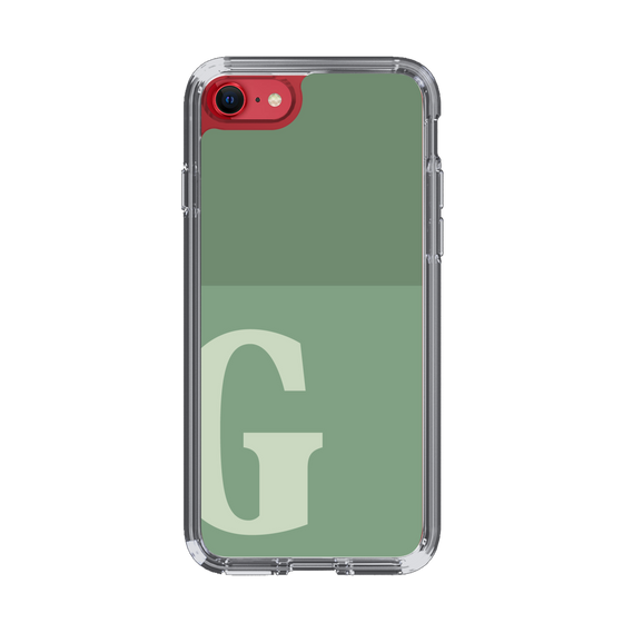 Slim Protection Case［ Original - initial two tone - G green ］