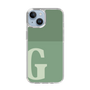 Slim Protection Case［ Original - initial two tone - G green ］