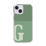 Slim Protection Case［ Original - initial two tone - G green ］