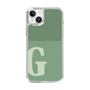 Slim Protection Case［ Original - initial two tone - G green ］