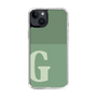 Slim Protection Case［ Original - initial two tone - G green ］