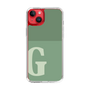 Slim Protection Case［ Original - initial two tone - G green ］