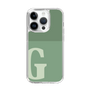 Slim Protection Case［ Original - initial two tone - G green ］
