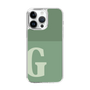 Slim Protection Case［ Original - initial two tone - G green ］