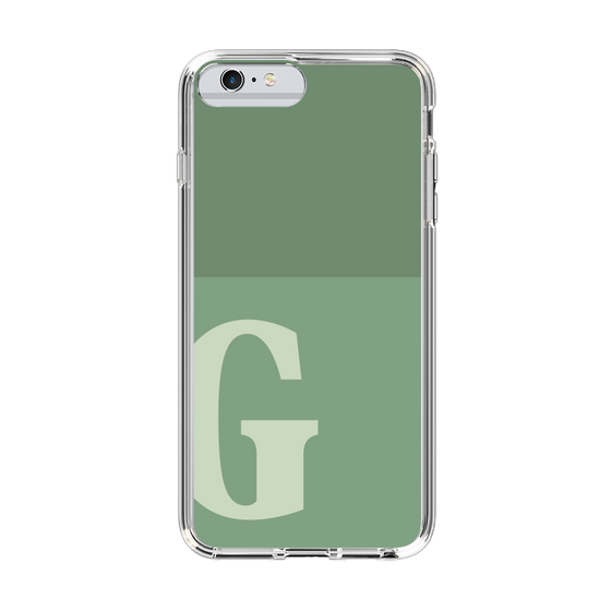 Slim Protection Case［ Original - initial two tone - G green ］