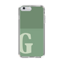 Slim Protection Case［ Original - initial two tone - G green ］
