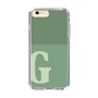 Slim Protection Case［ Original - initial two tone - G green ］