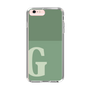 Slim Protection Case［ Original - initial two tone - G green ］