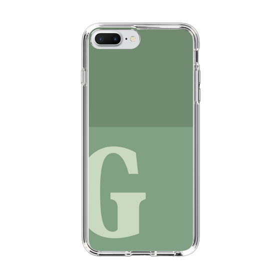 Slim Protection Case［ Original - initial two tone - G green ］