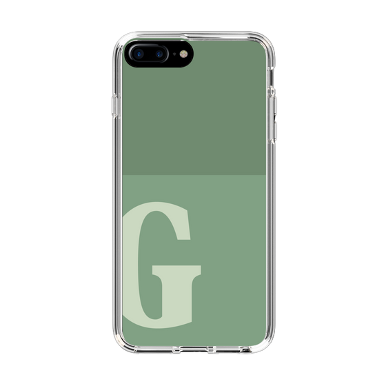 Slim Protection Case［ Original - initial two tone - G green ］