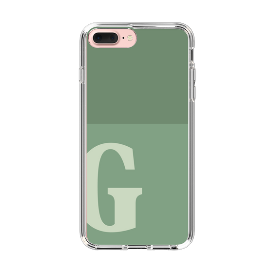 Slim Protection Case［ Original - initial two tone - G green ］