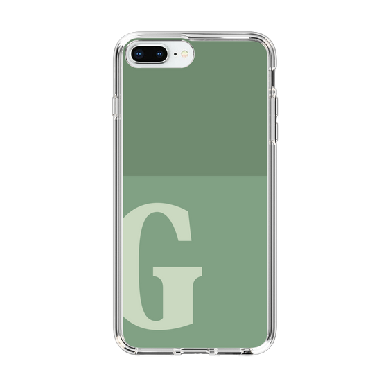Slim Protection Case［ Original - initial two tone - G green ］