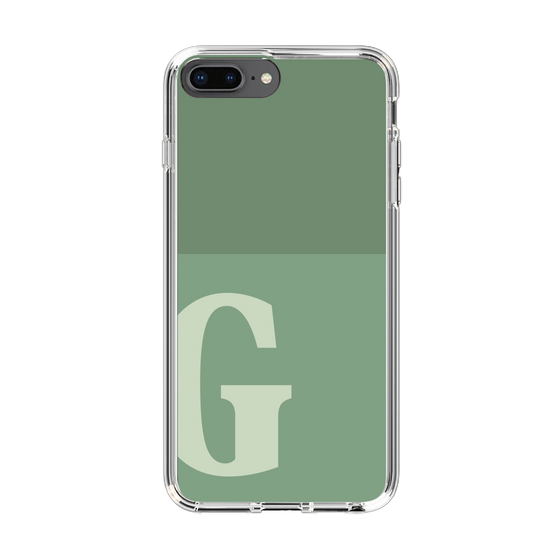 Slim Protection Case［ Original - initial two tone - G green ］