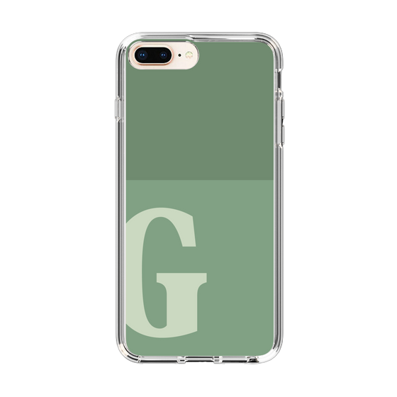 Slim Protection Case［ Original - initial two tone - G green ］