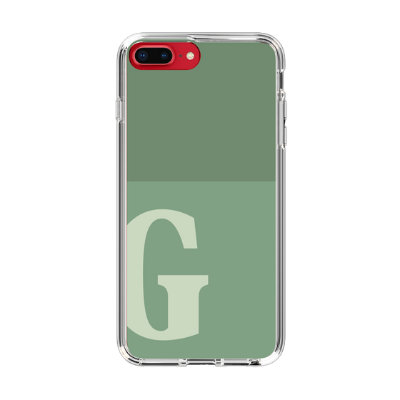 Slim Protection Case［ Original - initial two tone - G green ］