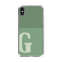 Slim Protection Case［ Original - initial two tone - G green ］