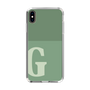 Slim Protection Case［ Original - initial two tone - G green ］