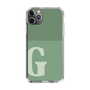 Slim Protection Case［ Original - initial two tone - G green ］