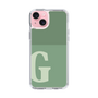 Slim Protection Case［ Original - initial two tone - G green ］