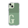 Slim Protection Case［ Original - initial two tone - G green ］