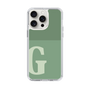 Slim Protection Case［ Original - initial two tone - G green ］