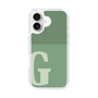 Slim Protection Case［ オリジナル - initial two tone - G green ］