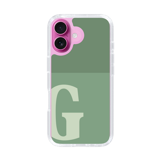 Slim Protection Case［ オリジナル - initial two tone - G green ］