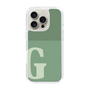 Slim Protection Case［ オリジナル - initial two tone - G green ］