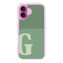 Slim Protection Case［ オリジナル - initial two tone - G green ］