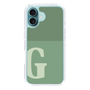 Slim Protection Case［ オリジナル - initial two tone - G green ］