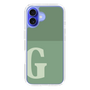 Slim Protection Case［ オリジナル - initial two tone - G green ］