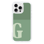 Slim Protection Case［ オリジナル - initial two tone - G green ］