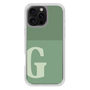 Slim Protection Case［ オリジナル - initial two tone - G green ］