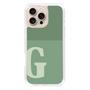 Slim Protection Case［ オリジナル - initial two tone - G green ］