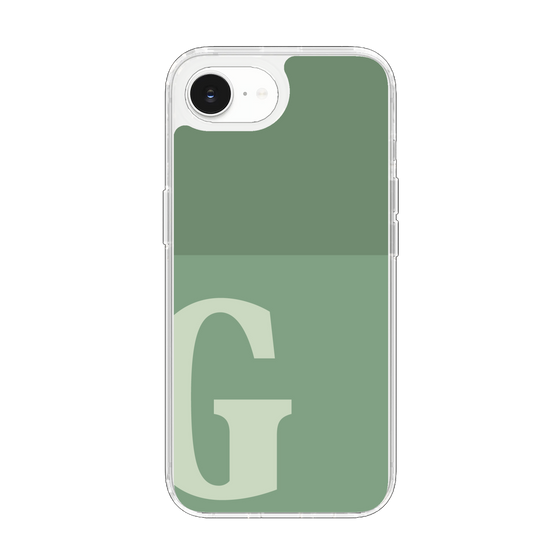 Slim Protection Case［ Original - initial two tone - G green ］