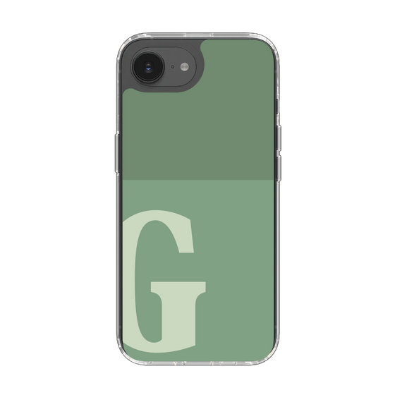 Slim Protection Case［ Original - initial two tone - G green ］
