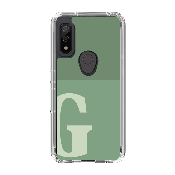 Slim Protection Case［ Original - initial two tone - G green ］