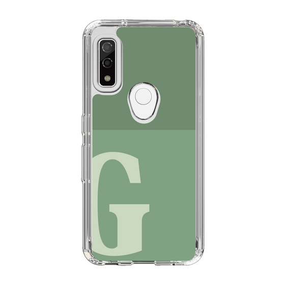 Slim Protection Case［ Original - initial two tone - G green ］