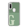 Slim Protection Case［ Original - initial two tone - G green ］