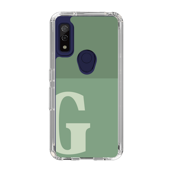 Slim Protection Case［ Original - initial two tone - G green ］
