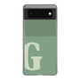 Slim Protection Case［ Original - initial two tone - G green ］