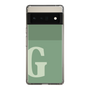 Slim Protection Case［ Original - initial two tone - G green ］