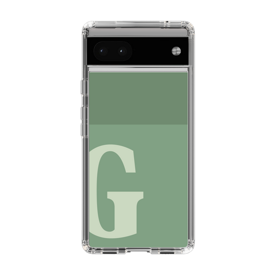 Slim Protection Case［ Original - initial two tone - G green ］