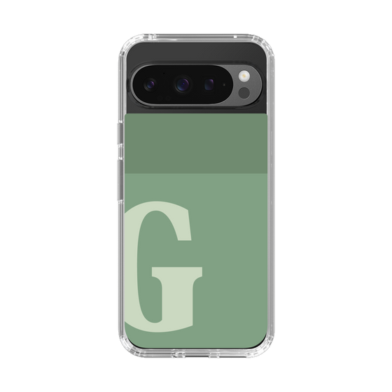 Slim Protection Case［ Original - initial two tone - G green ］